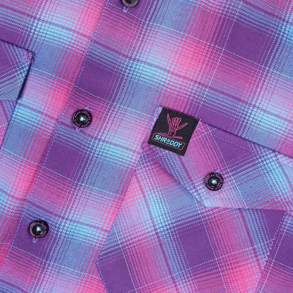 DIXXON x SHREDDY Collab SHREDDY V6 2023 Limited Edition Men's Flannel Shirt 3XL - Picture 3 of 9